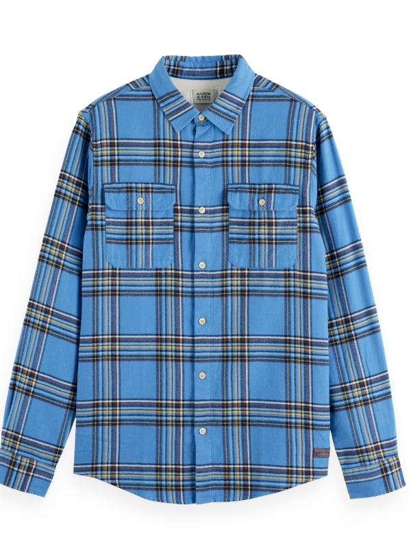 シャツ IONSEOUL Soda Checked Shirt (2color) JE1036 SCOTCH & SODA Slim-Fit Checked Shirt in Combo A | endource
