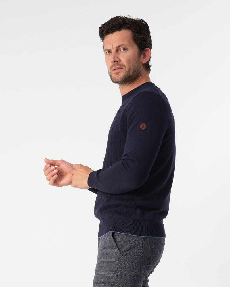 CAMPBELL NIGHT SKY CREWNECK SWEATER