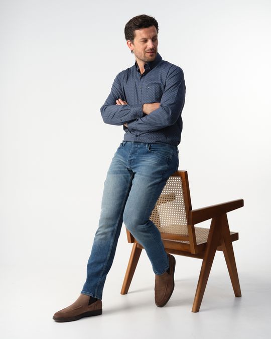 CAMPBELL NIGHT SKY PRINTED SHIRT