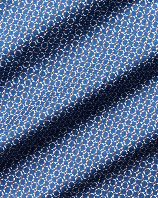 CAMPBELL MEDIEVAL BLUE  PRINTED SHIRT