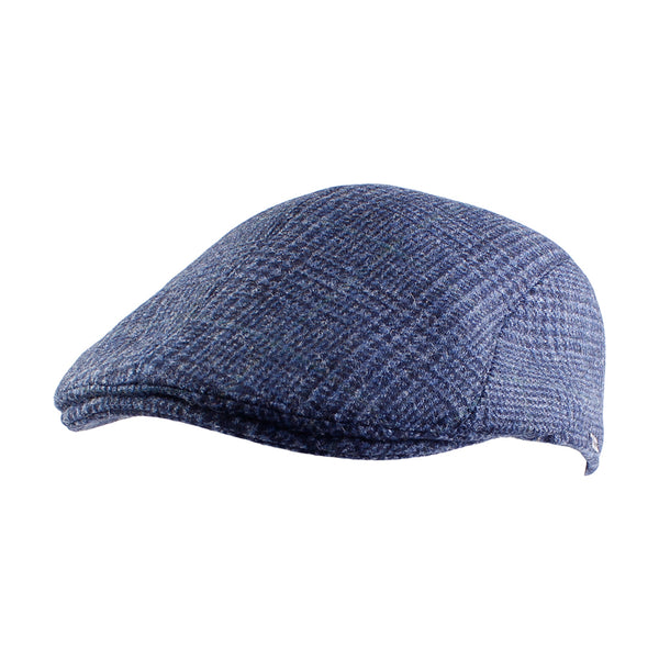 HOUSE OF AMANDA CHRISTENSEN WIGÉNS NAVY CHECK MODERN CAP