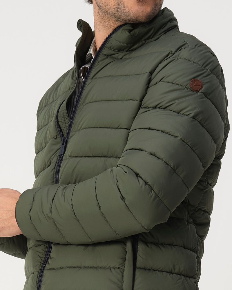 CAMPBELL DARK GREEN PADDED JACKET