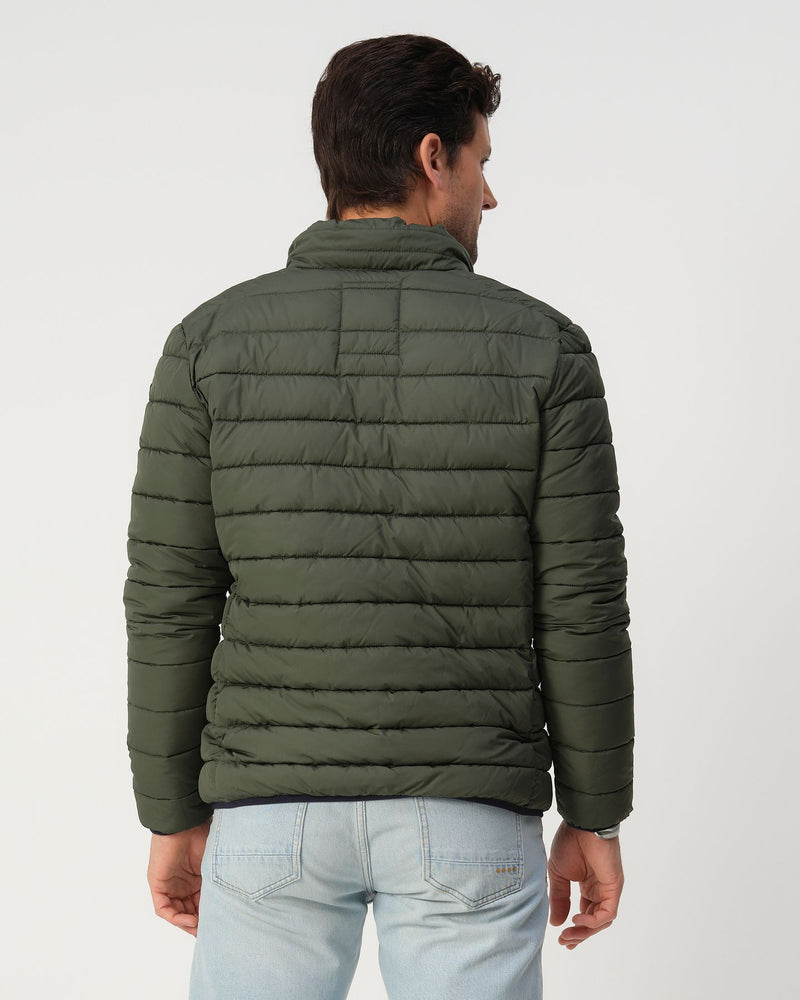 CAMPBELL DARK GREEN PADDED JACKET