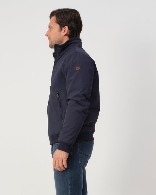 CAMPBELL Navy PADDED JACKET