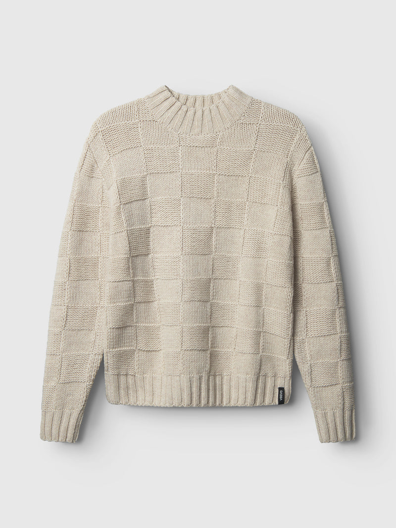 GABBA SAND CASHMERE WOOL JUMPER