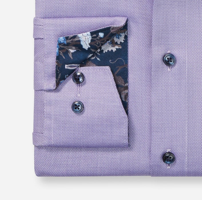 OLYMP LILAC Level 5 Body Fit Shirt