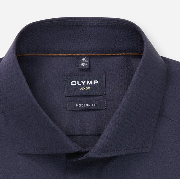 OLYMP LUXOR MODERN FIT  Midnight Blue SHIRT