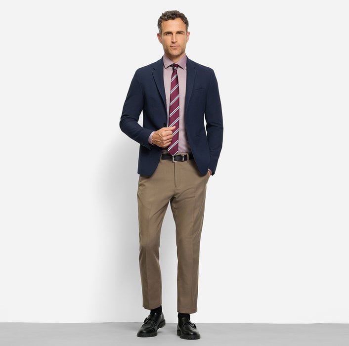 OLYMP Bordeaux Level 5 Body Fit Shirt