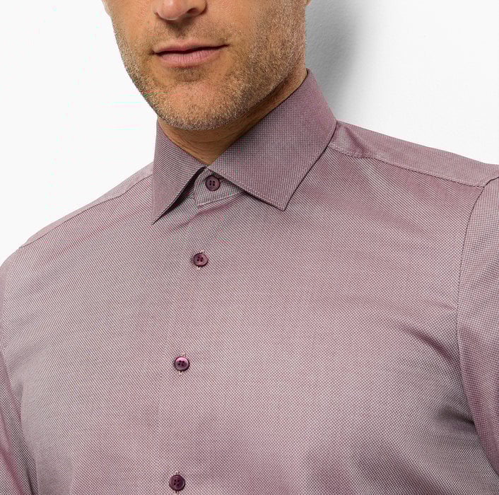 OLYMP Bordeaux Level 5 Body Fit Shirt