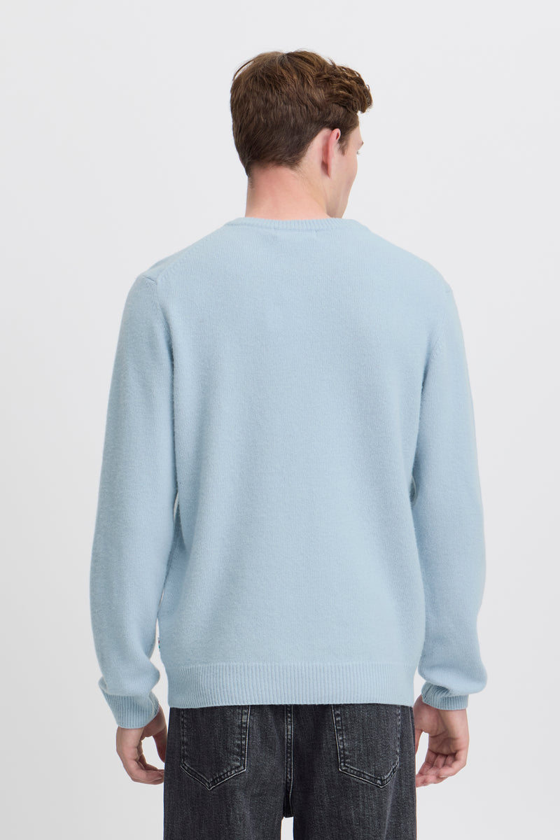 Casual Friday LIGHT BLUE Lambswool Crewneck
