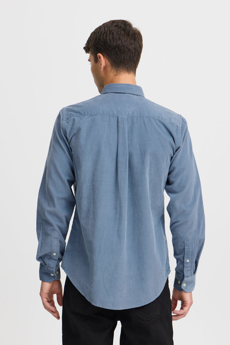 Casual Friday Blue Cord Shirt