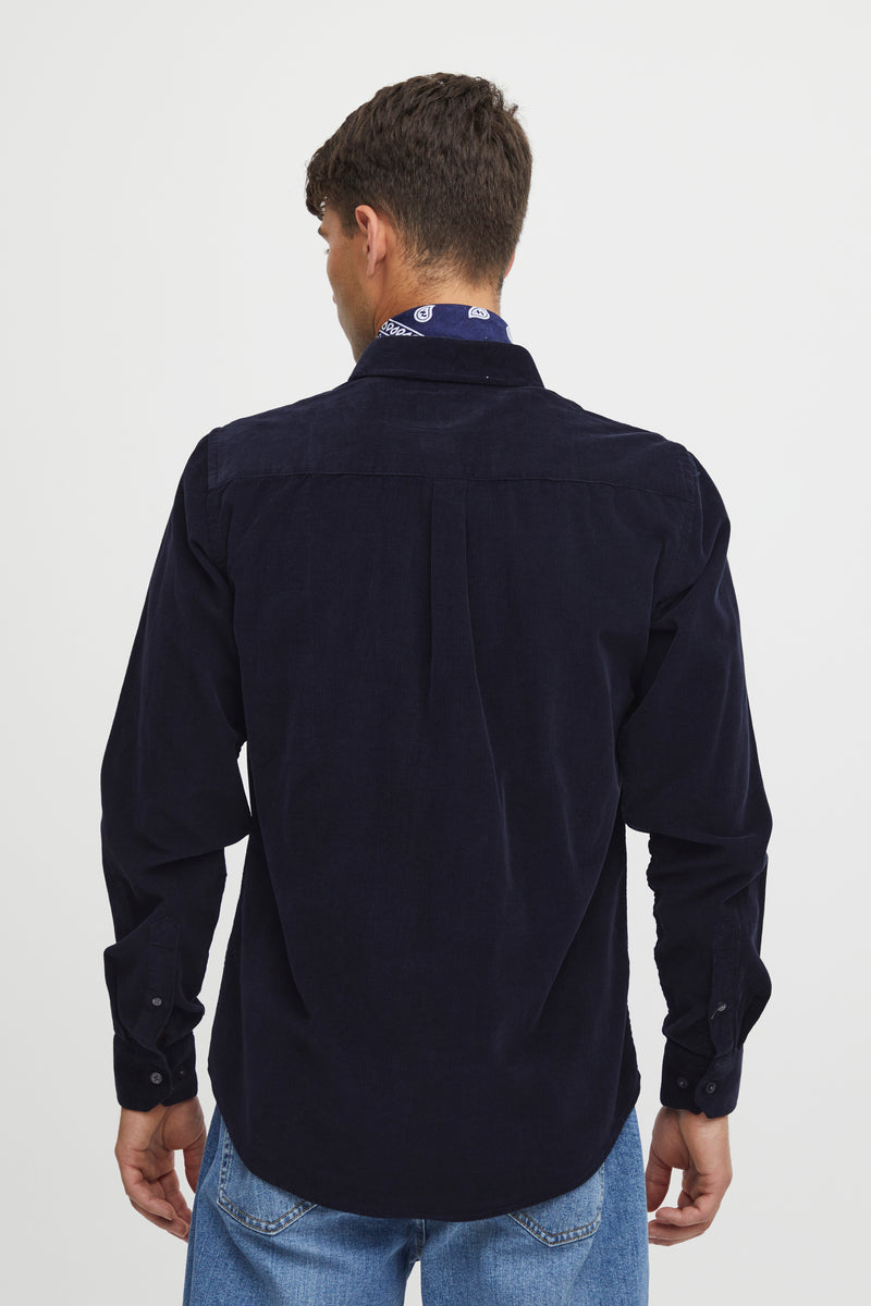 Casual Friday Navy Cord Shirt