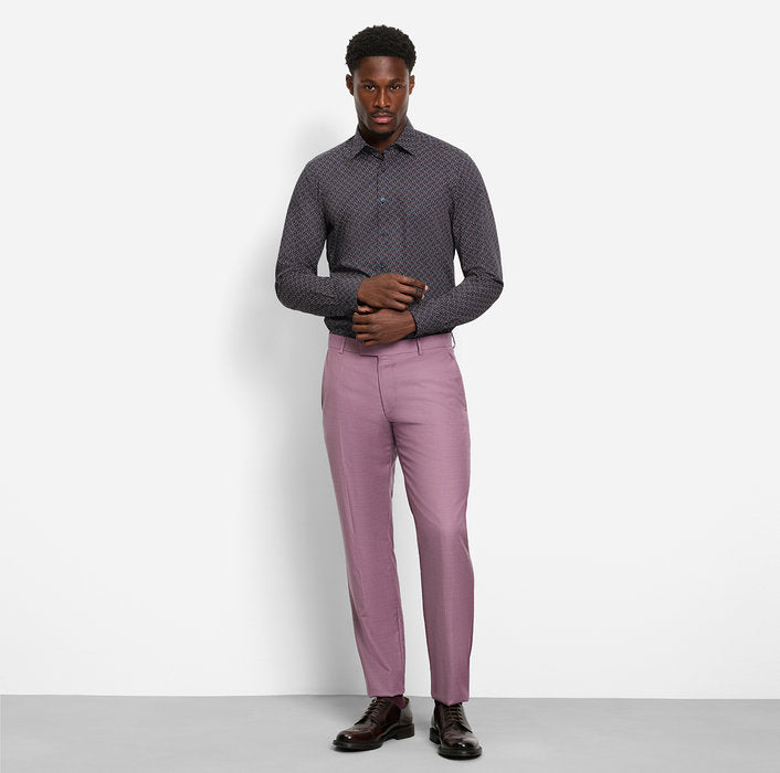 OLYMP Print Level 5 Body Fit Shirt