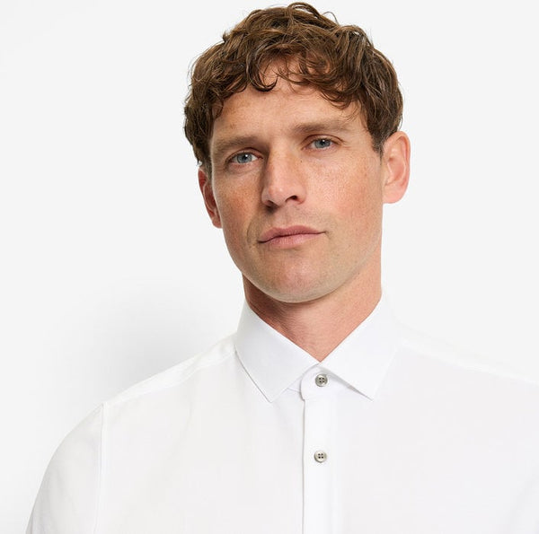 Olymp 24/Seven White Body Fit Shirt