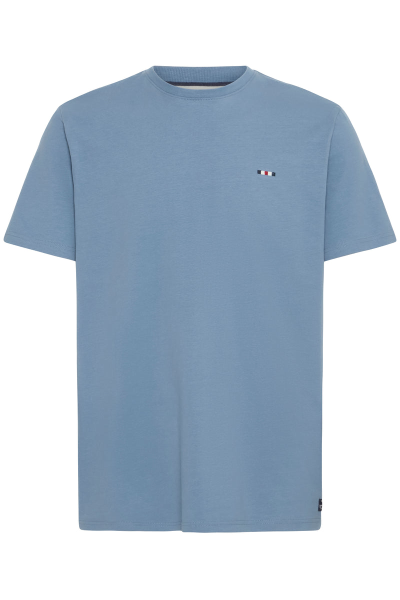 FQ1924 BLUE CREWNECK T-SHIRT