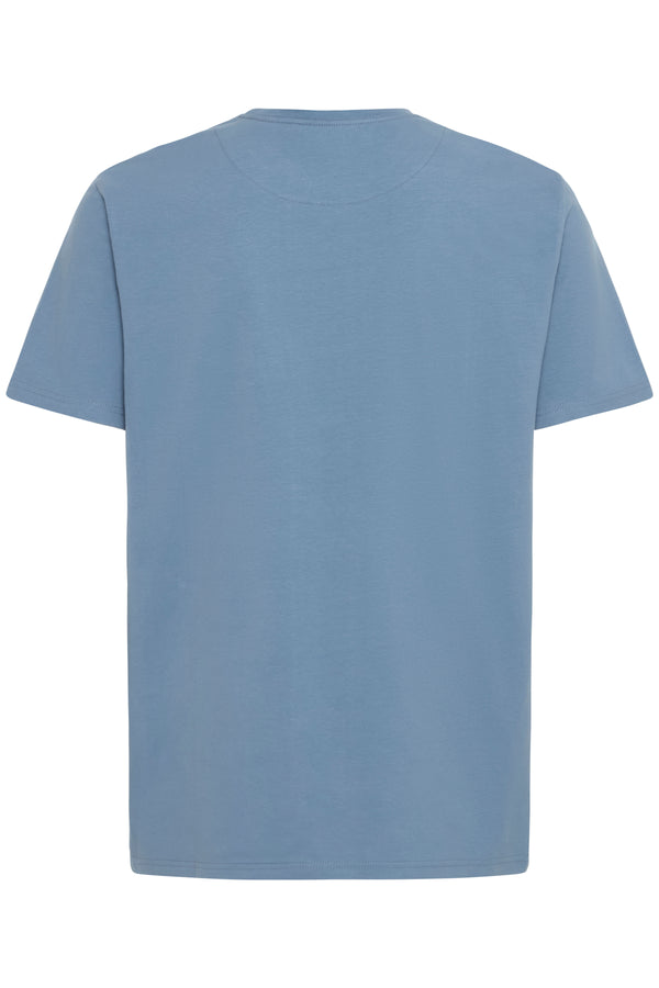 FQ1924 BLUE CREWNECK T-SHIRT