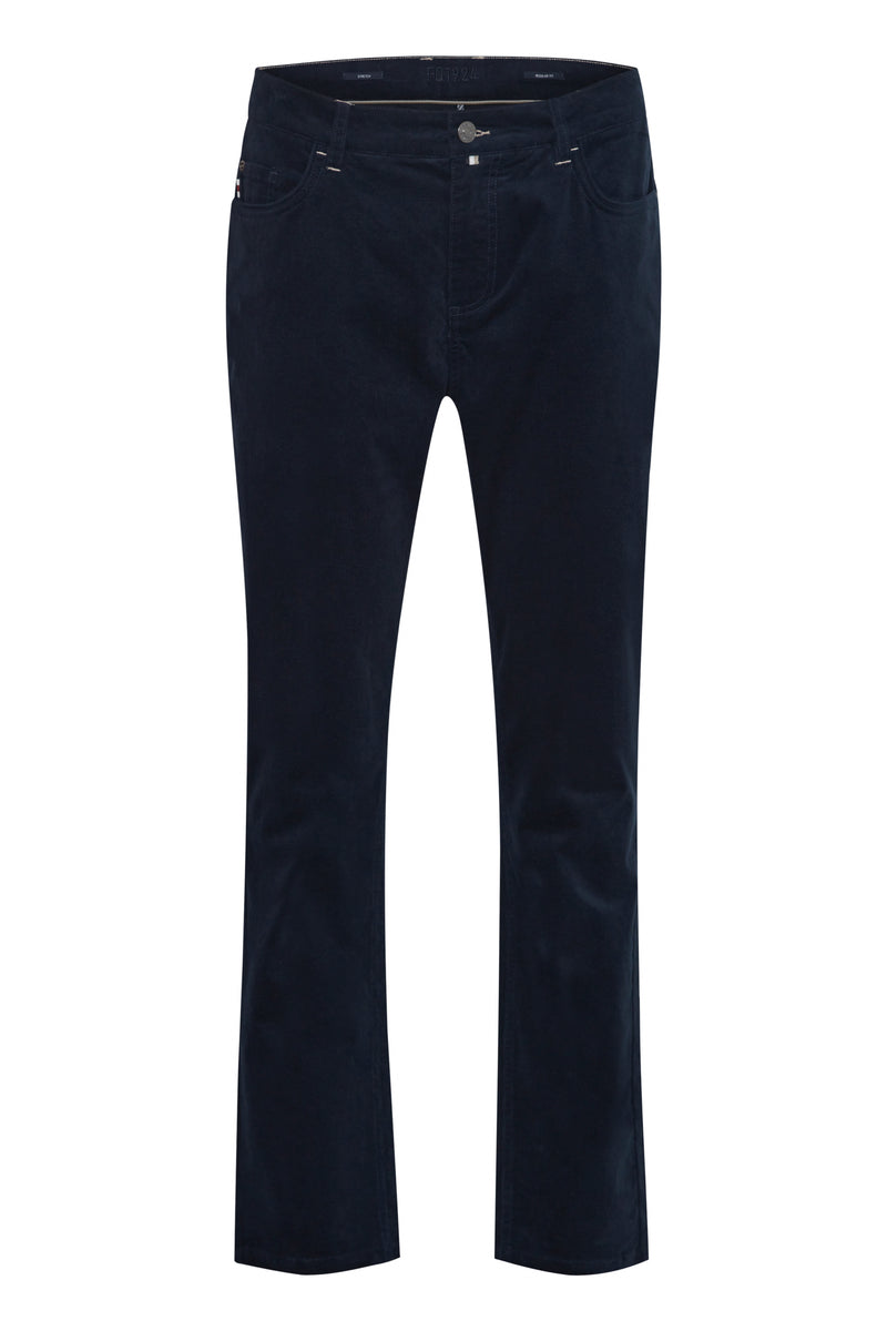FQ1924 navy cord 5 POCKET