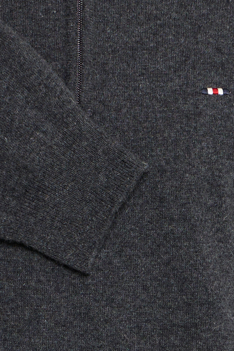 FQ1924 CHARCOAL 1/4 ZIP