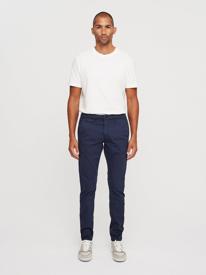 GABBA NAVY slim fit CHINO