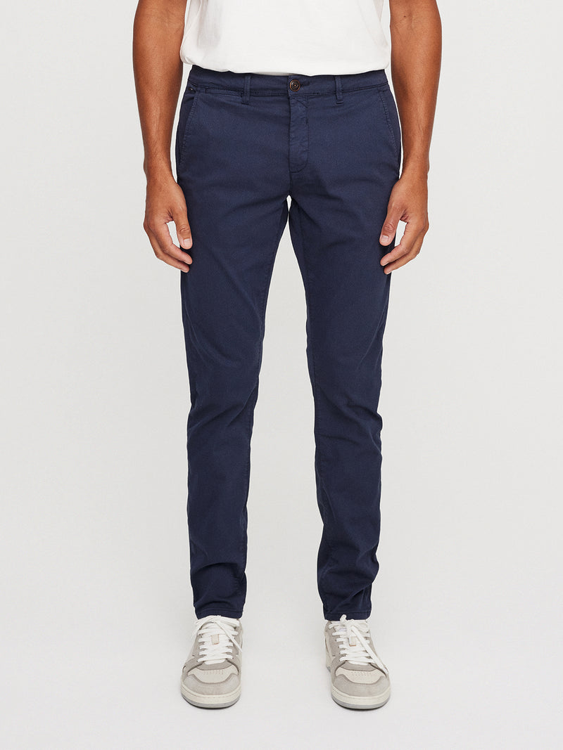 GABBA NAVY slim fit CHINO