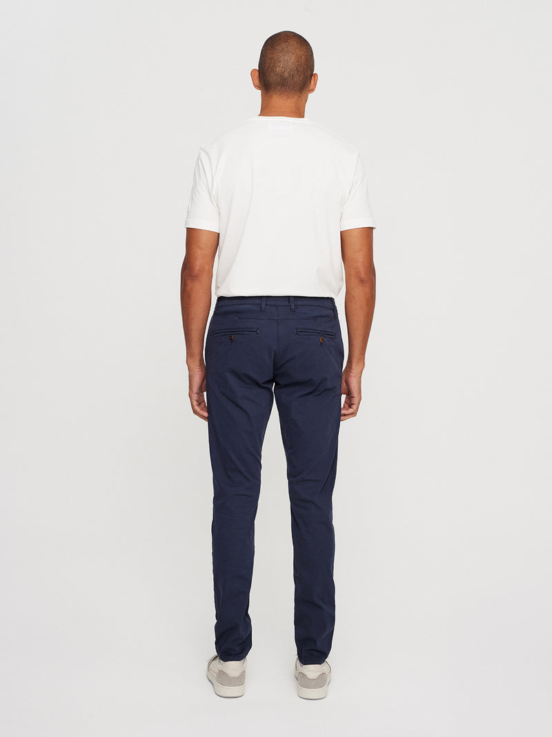 GABBA NAVY slim fit CHINO