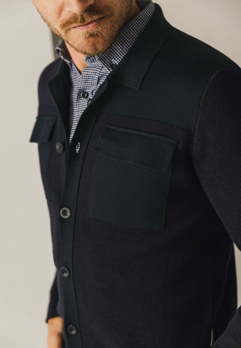 State of Art Dark Blue Cardigan