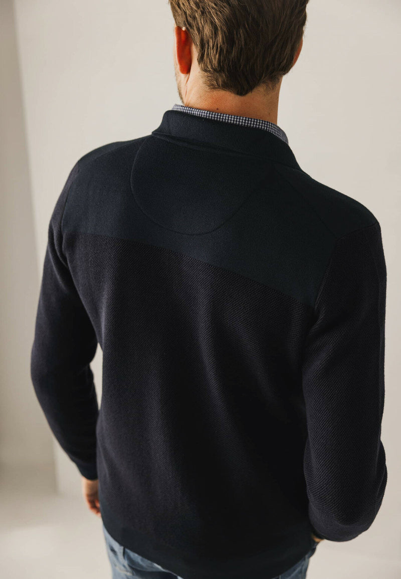 State of Art Dark Blue Cardigan