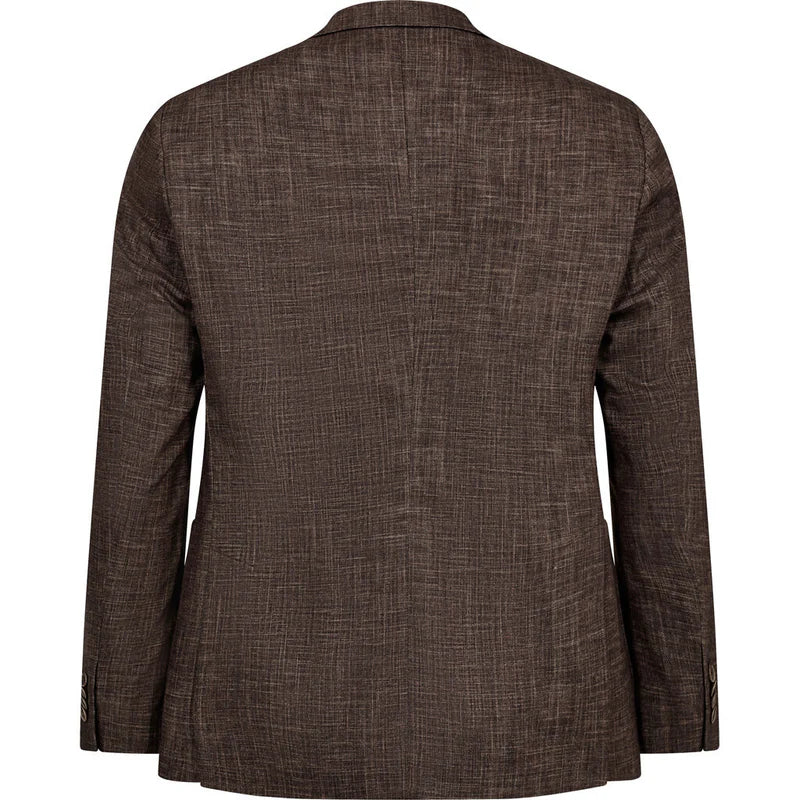 2BLIND2C BROWN FITTED BLAZER