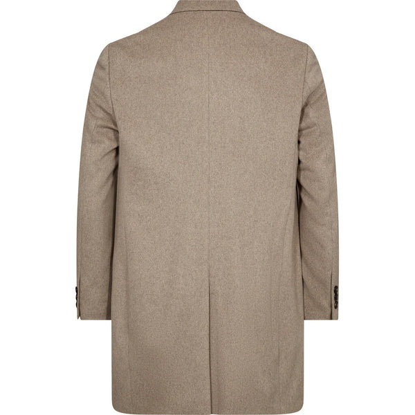 2BLIND2C BEIGE WOOL & MOHAIR COAT