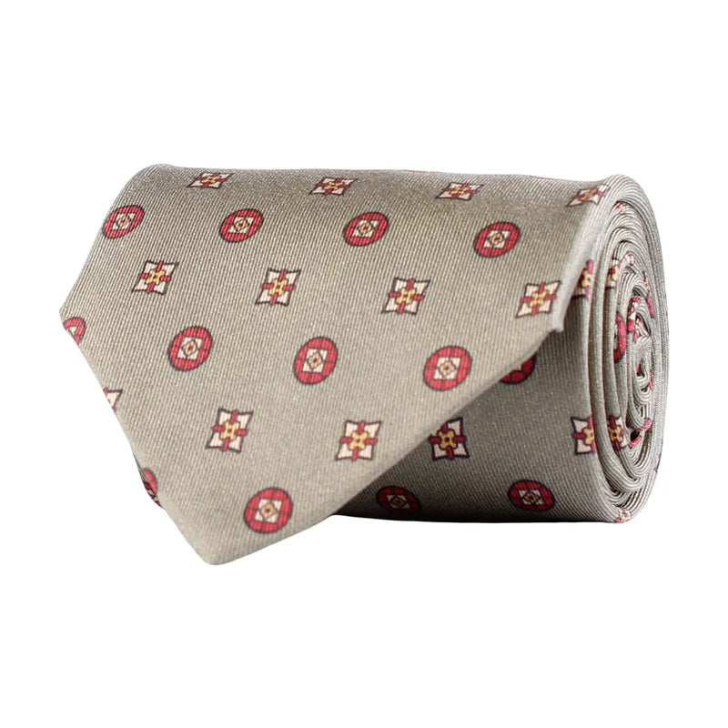 HOUSE OF AMANDA CHRISTENSEN OLIVE Silk TIE