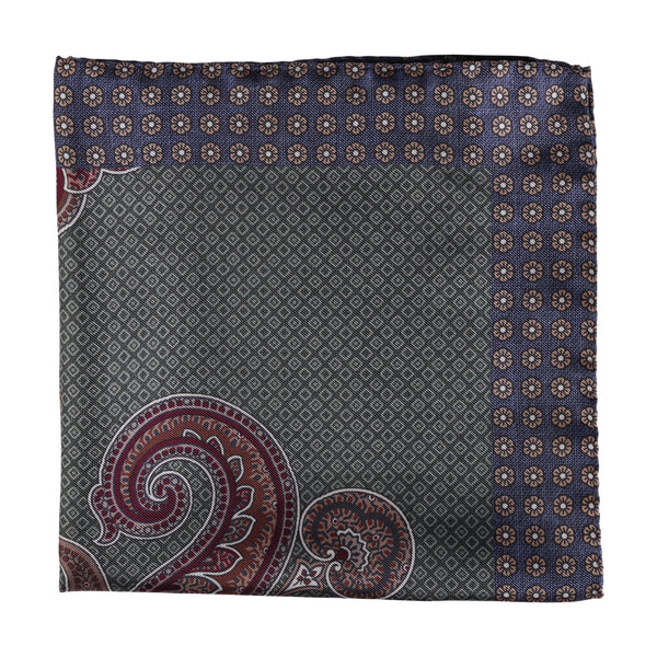 HOUSE OF AMANDA CHRISTENSEN OLIVE POCKET SQUARE
