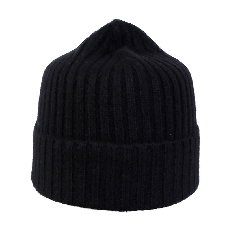 House Of Amanda Christensen BLACK CASHMERE Beanie