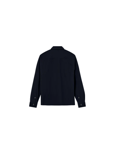 Mos Mosh Navy Overshirt