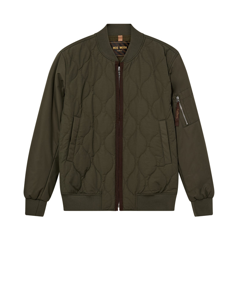 MOS MOSH GRAPE LEAF BOMBER JACKET