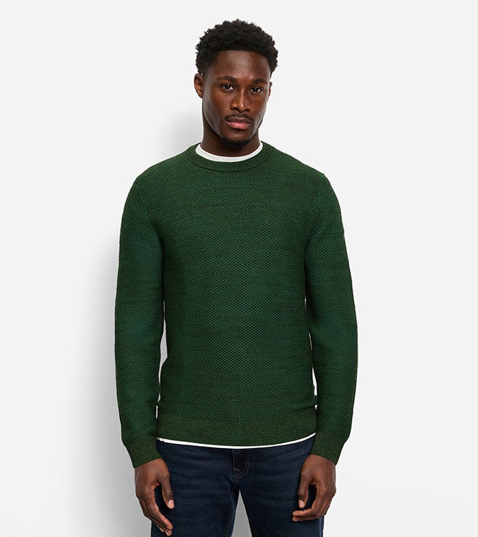 OLYMP GREEN CREWNECK