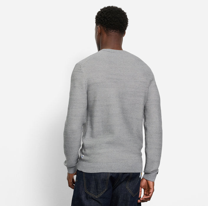 OLYMP SILVER GREY CREWNECK