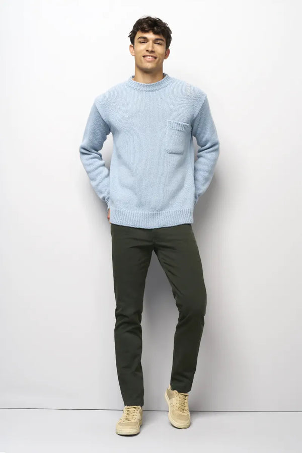 M5 DARK GReen 5 Pocket Chino