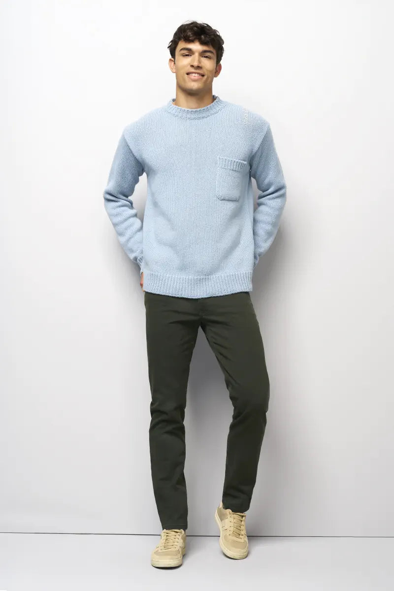 M5 DARK GReen 5 Pocket Chino