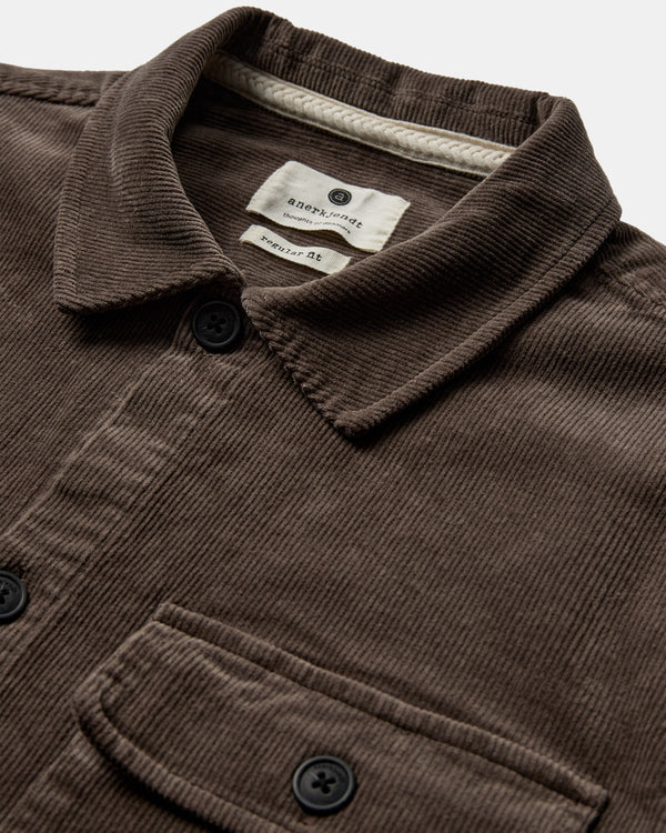 Anerkjendt Chocolate Brown Overshirt