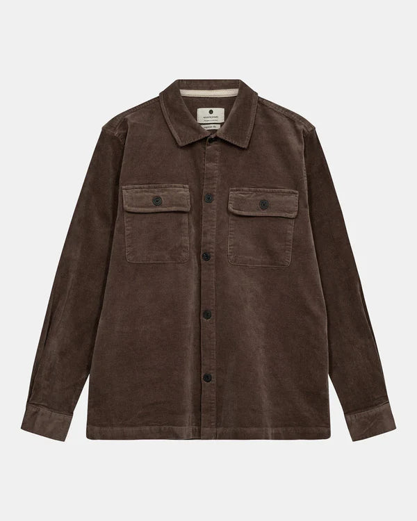 Anerkjendt Chocolate Brown Overshirt