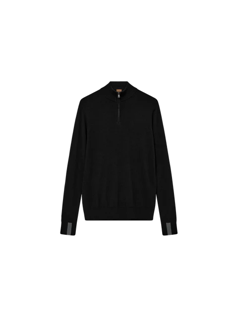 Mos Mosh BLACK 1/4 Zip