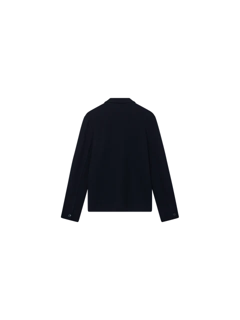 Mos Mosh NAVY KNIT Overshirt