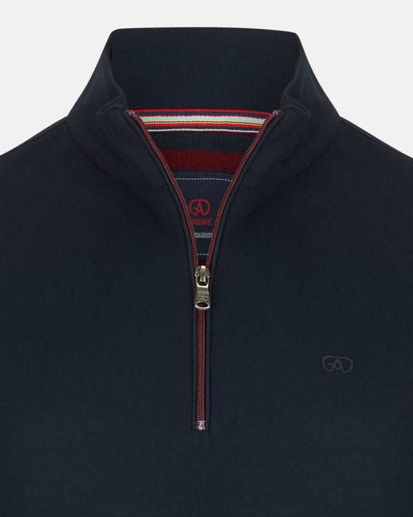 Andre BLACK Fleece 1/4 zip