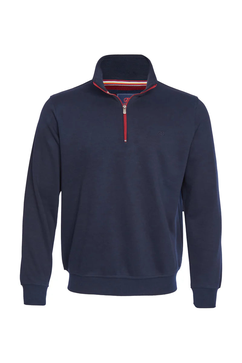 Andre Navy Fleece 1/4 zip