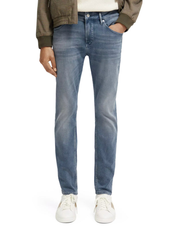 Scotch & Soda Skim Trance Blue Jeans