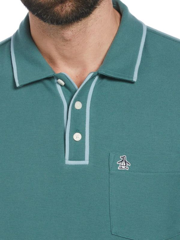 ORIGINAL Penguin Earl Sea Pine Polo