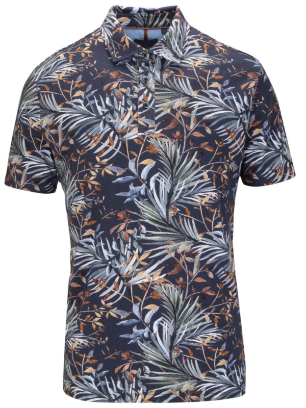 GUIDE LONDON FLORAL PRINT POLO
