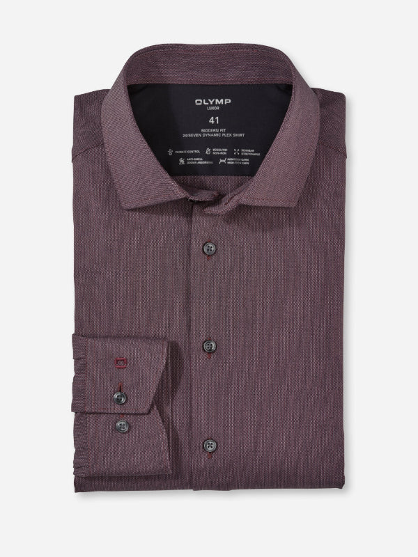 OLYMP Modern Fit 24/Seven Rosewood Shirt