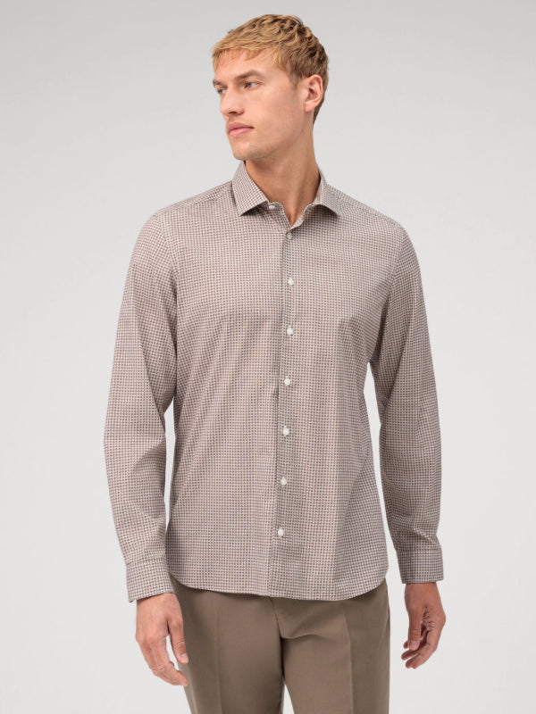 OLYMP NATURAL LEVEL FIVE BODY FIT SHIRT