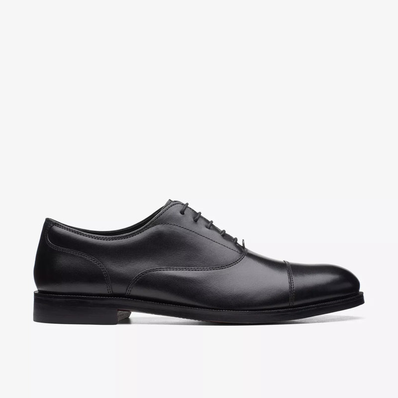 Clarks Cosgrove Cap Oxford Homme - Chaussures Ville Confortables En Tissu Respirant